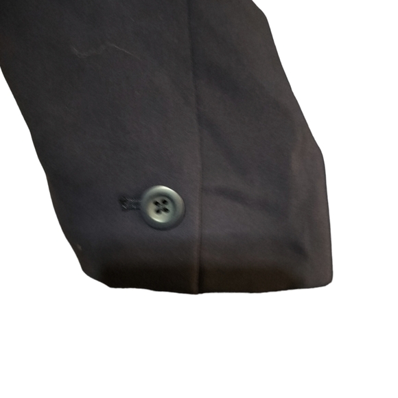 (1454) Tommy Hilfiger Navy Blue Preppy Loose Blazer Jacket Size 14 - Picture 2 of 11